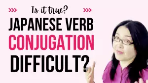 Japanese verb conjugation